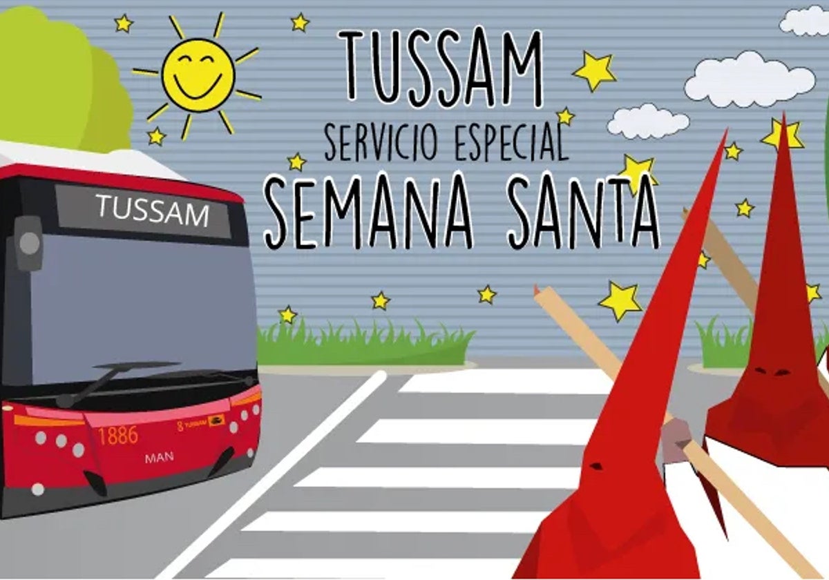 Estos son los horarios especiales de los autobuses de Tussam para la Semana Santa de Sevilla 2024