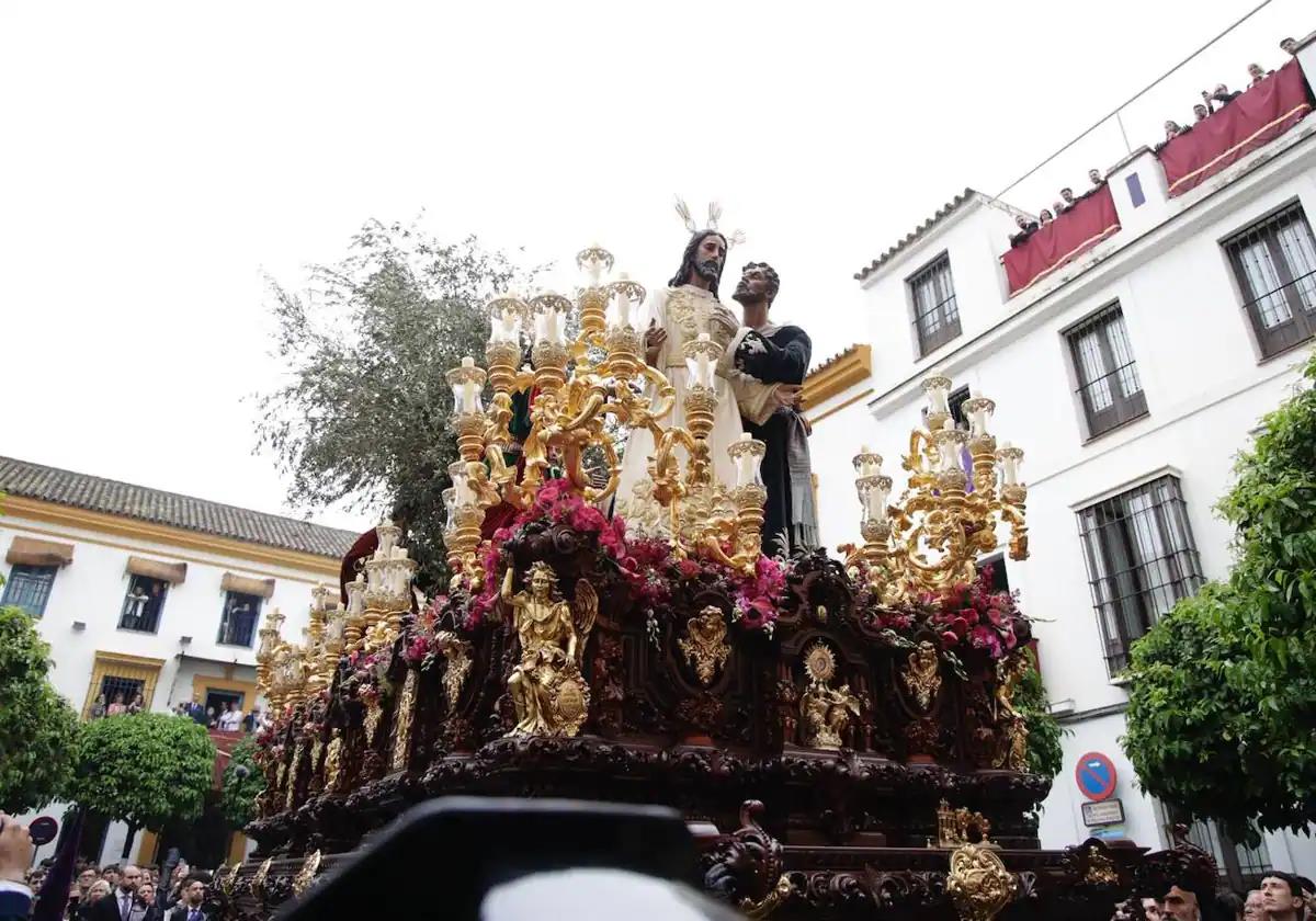 La hermandad de la Redención este Lunes Santo de 2024