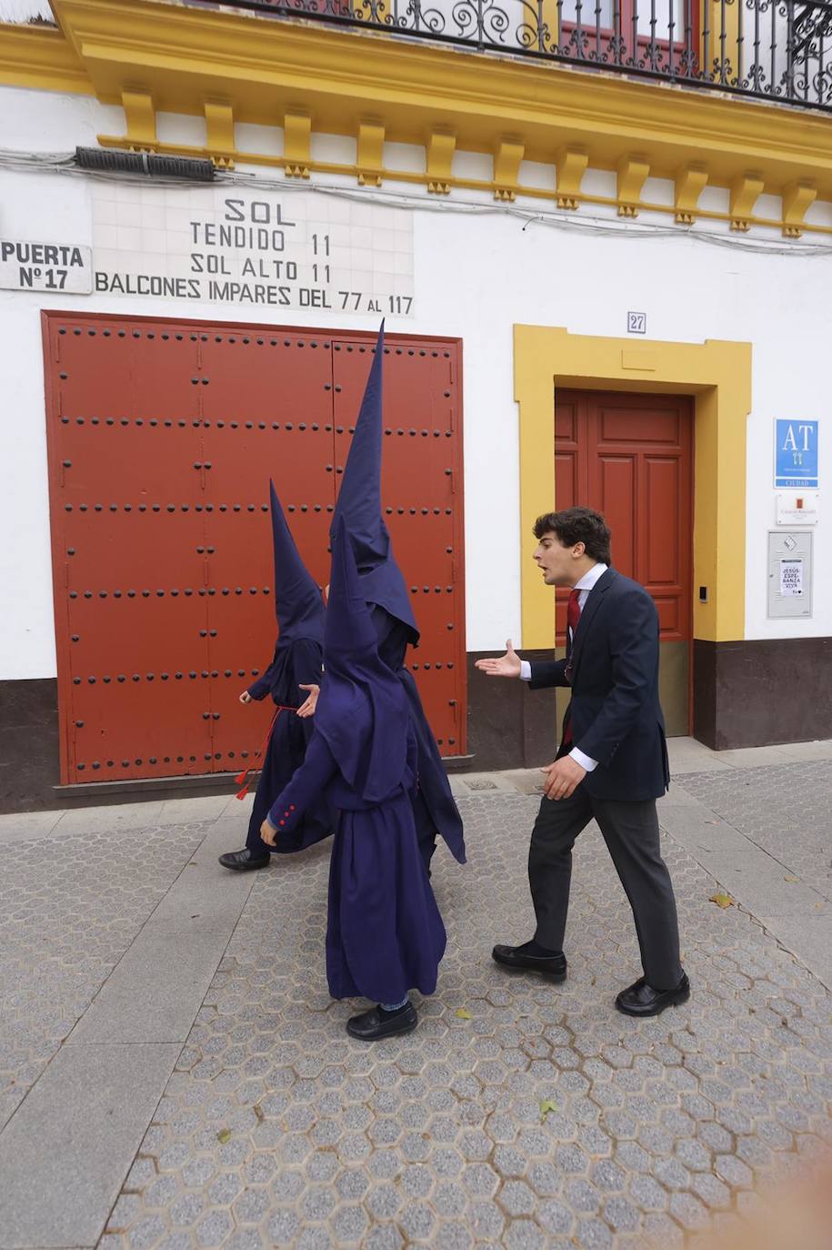 Se suspende la estación de penitencia de la hermandad del Baratillo debido a la lluvia