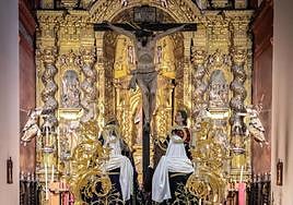 El paso de misterio de las Siete Palabras recupera su imagen de hace un siglo