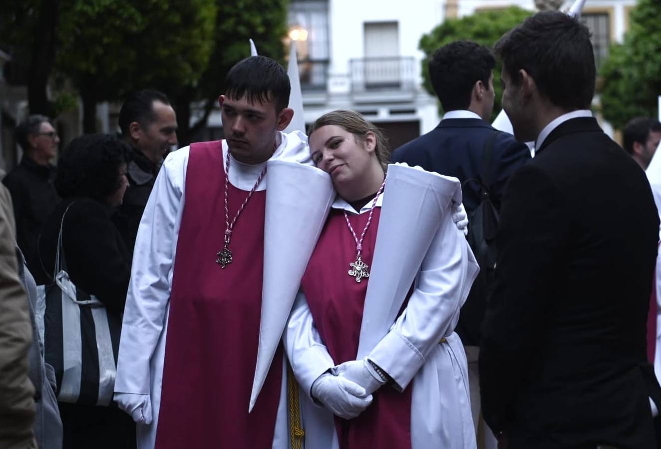 La hermandad de las Siete Palabras se queda sin procesionar por las inclemencias meteorológicas