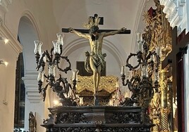 El cristo de la Vera Cruz de Las Cabezas de San Juan celebra este año su 400 aniversario