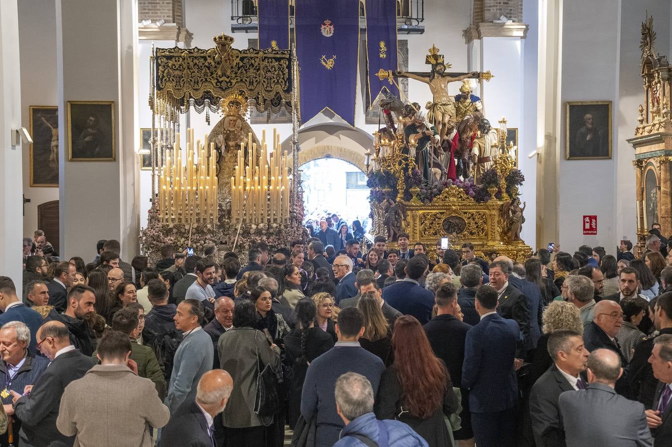 Las imágenes de la hermandad de la Exaltación de la Semana Santa de Sevilla 2024