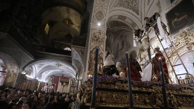 Las imágenes de la hermandad de La Quinta Angustia de la Semana Santa de Sevilla 2024