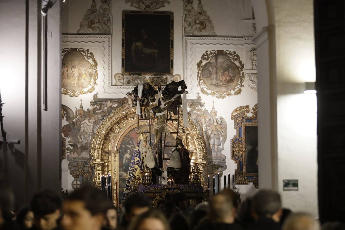 La lluvia impide que la Quinta Angustia realice su estación de penitencia este Jueves Santo