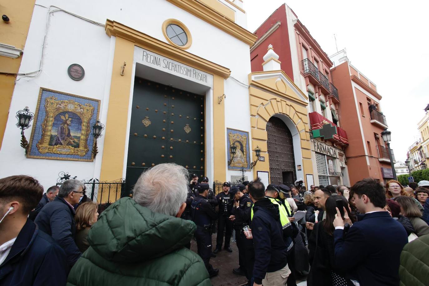 Montesión decide suspender su estación de penitencia y quedarse en la capilla de Nuestra Señora del Rosario