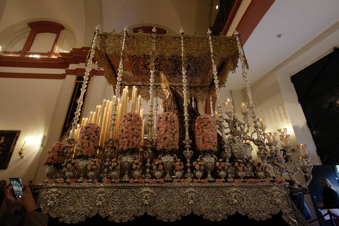 La hermandad del Cachorro no pudo realizar su estación de penitencia a la Catedral de Sevilla 