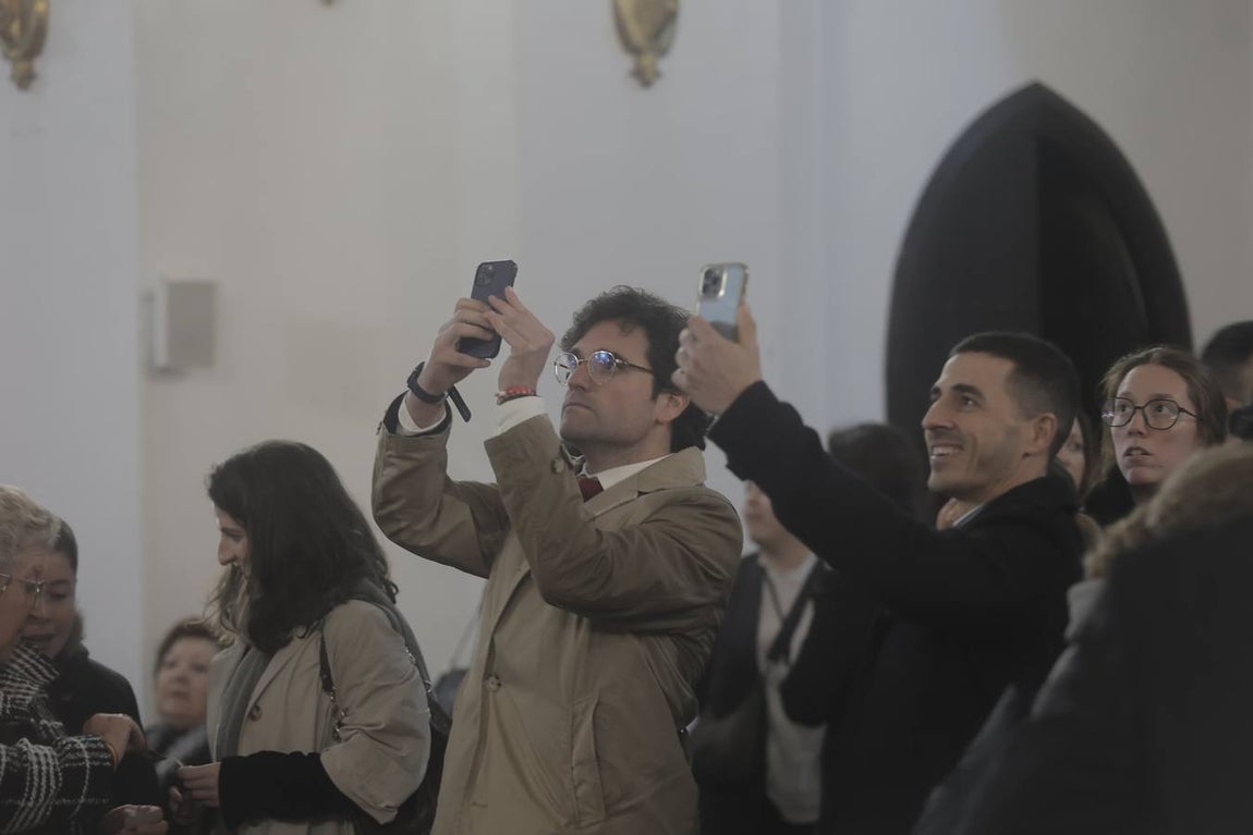 Otra de las hermandades del Viernes Santo que no pudo realizar su estación de penitencia fue la Sagrada Mortaja