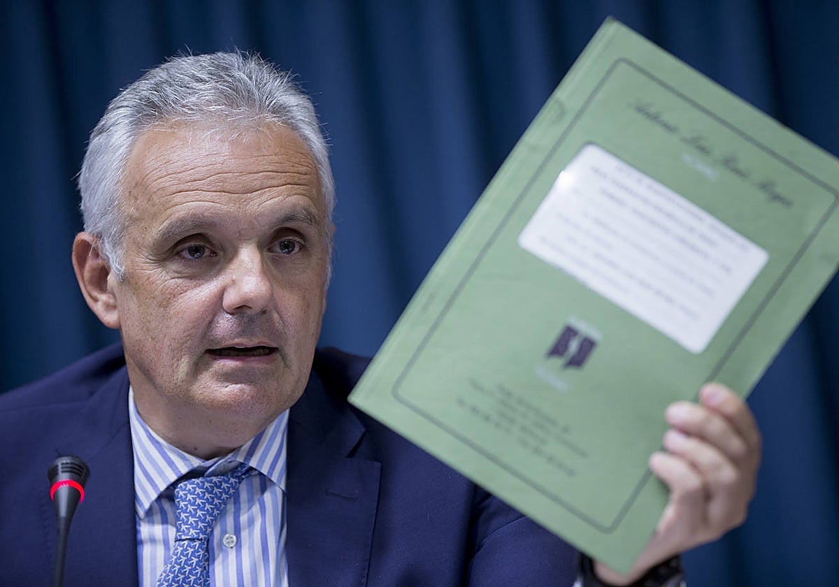 Imagen de archivo de José Luis Escañuela, expresidente de la Federación Española de Tenis