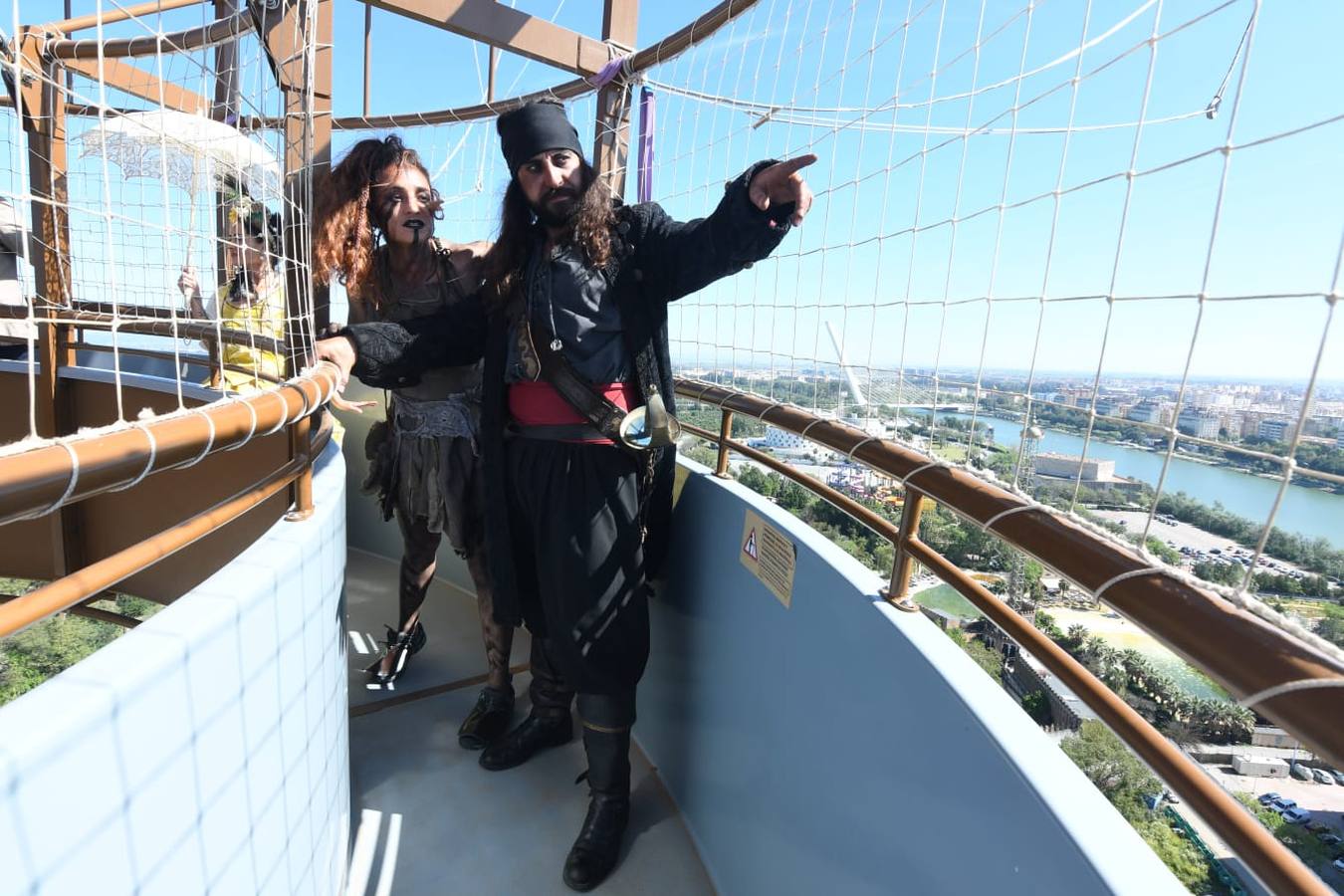 Un momento de la presentación a los medios de la nueva programación de Isla Mágica para la temporada 2024