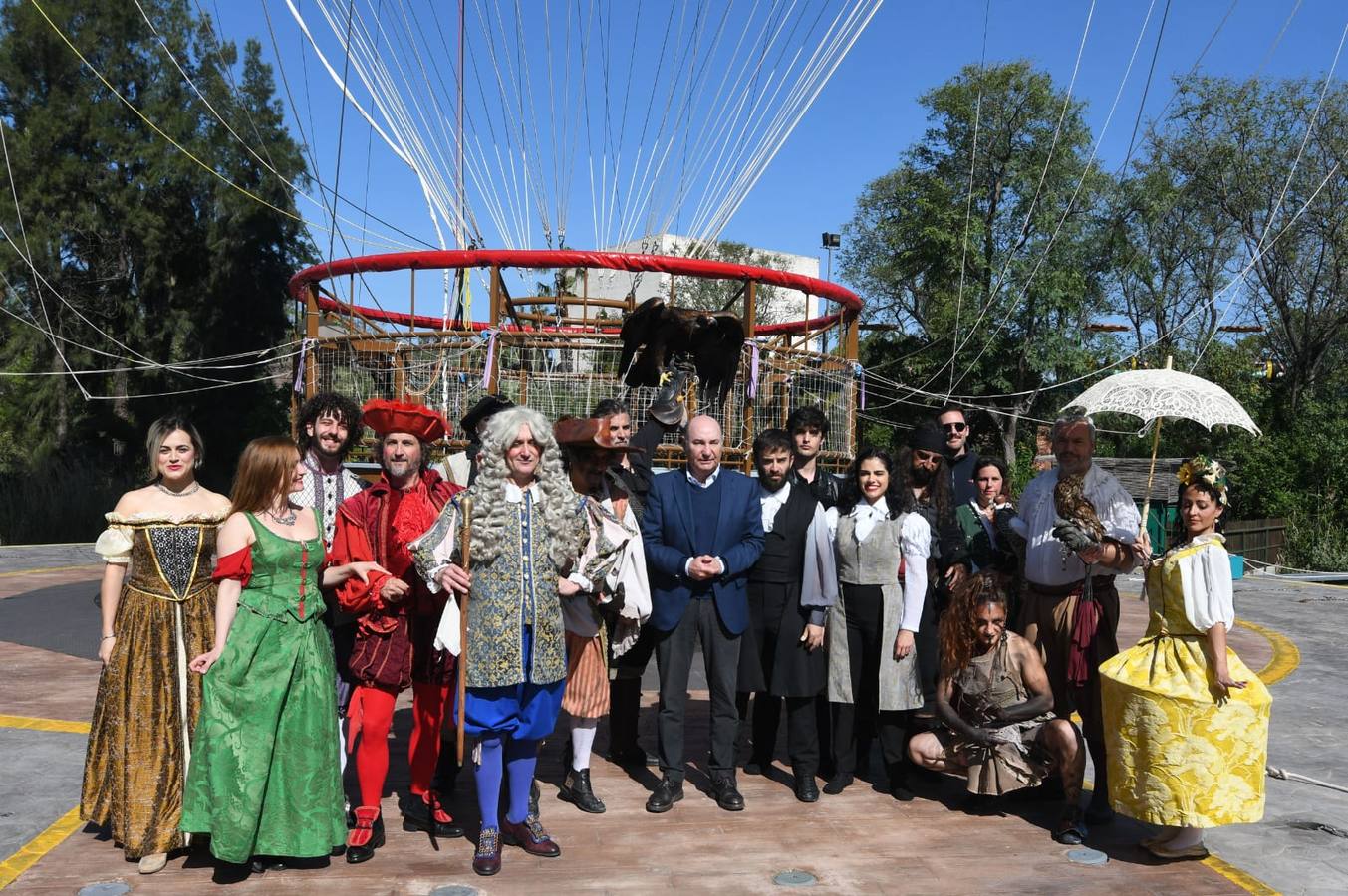 Un momento de la presentación a los medios de la nueva programación de Isla Mágica para la temporada 2024