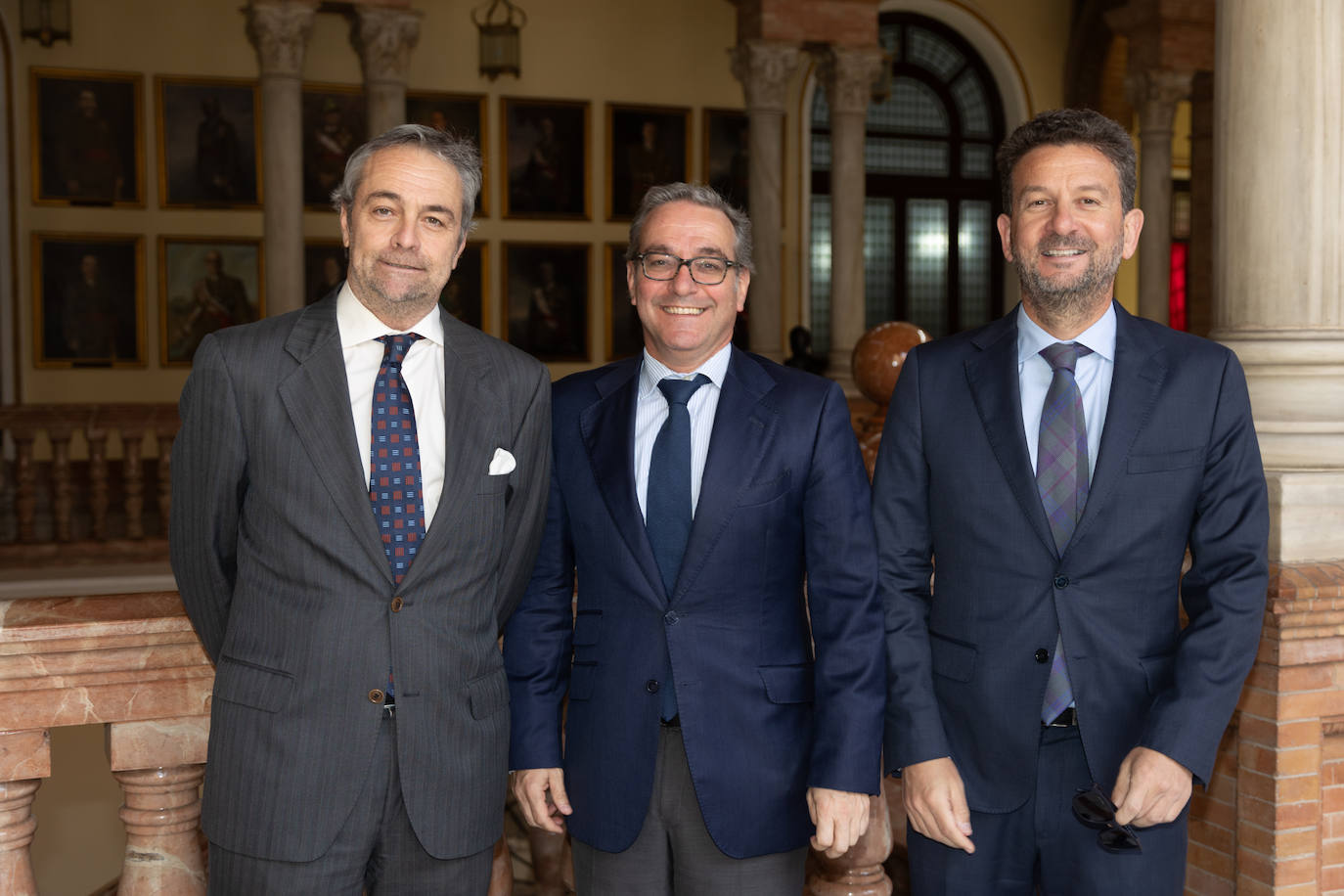 Luis Felipe García, Carlos Martínez e Iván García