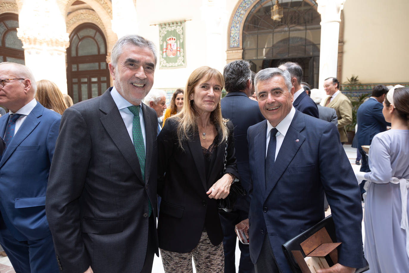 Iñaki Arechabaleta, Yenofa Arteche y Gonzalo Zarranz