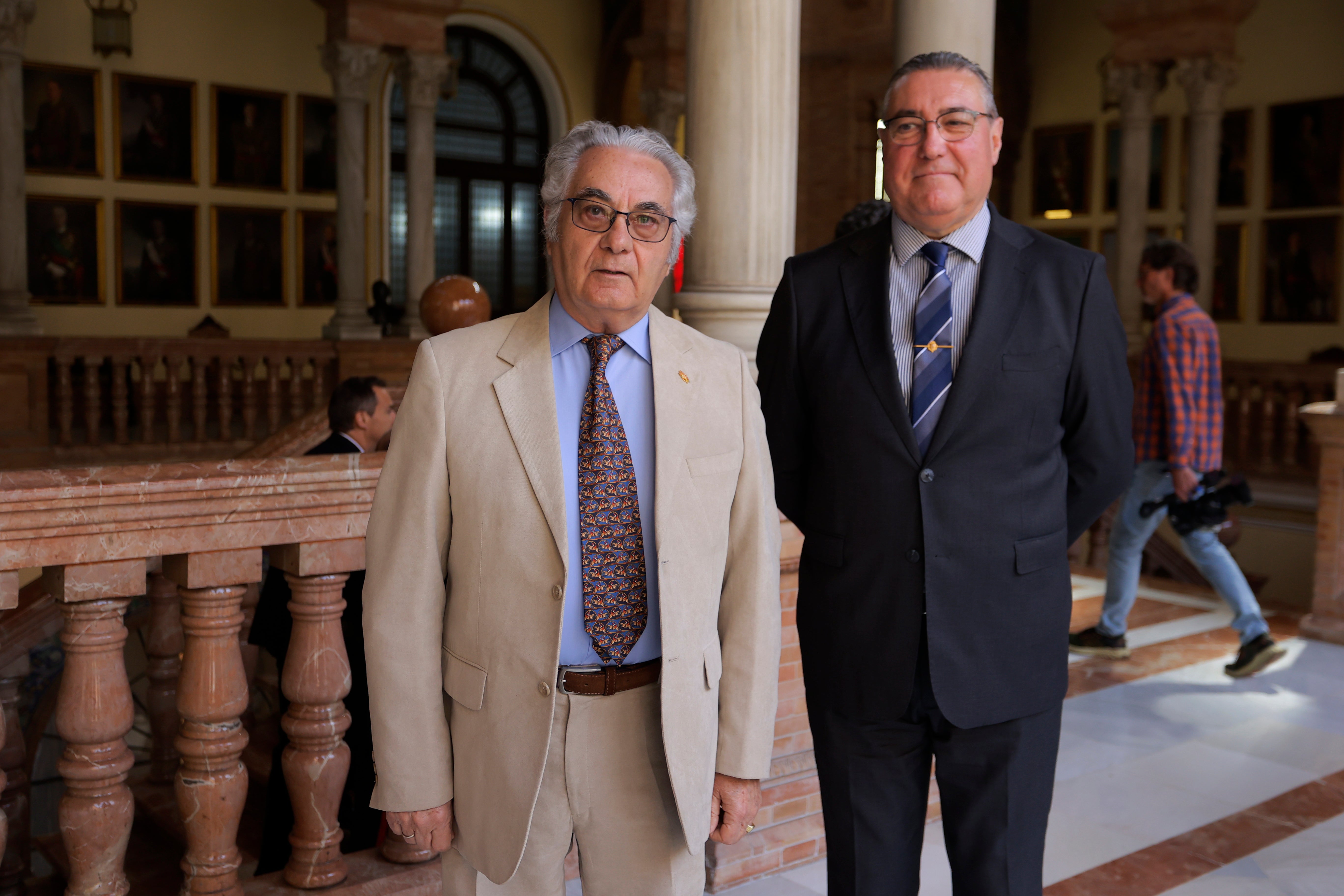 Coronel Gutiérrez de la Fuente y Julián Calvo