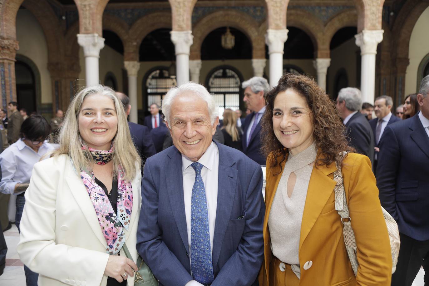 Marina González, Antonio Pascual y Rafaela Osuna