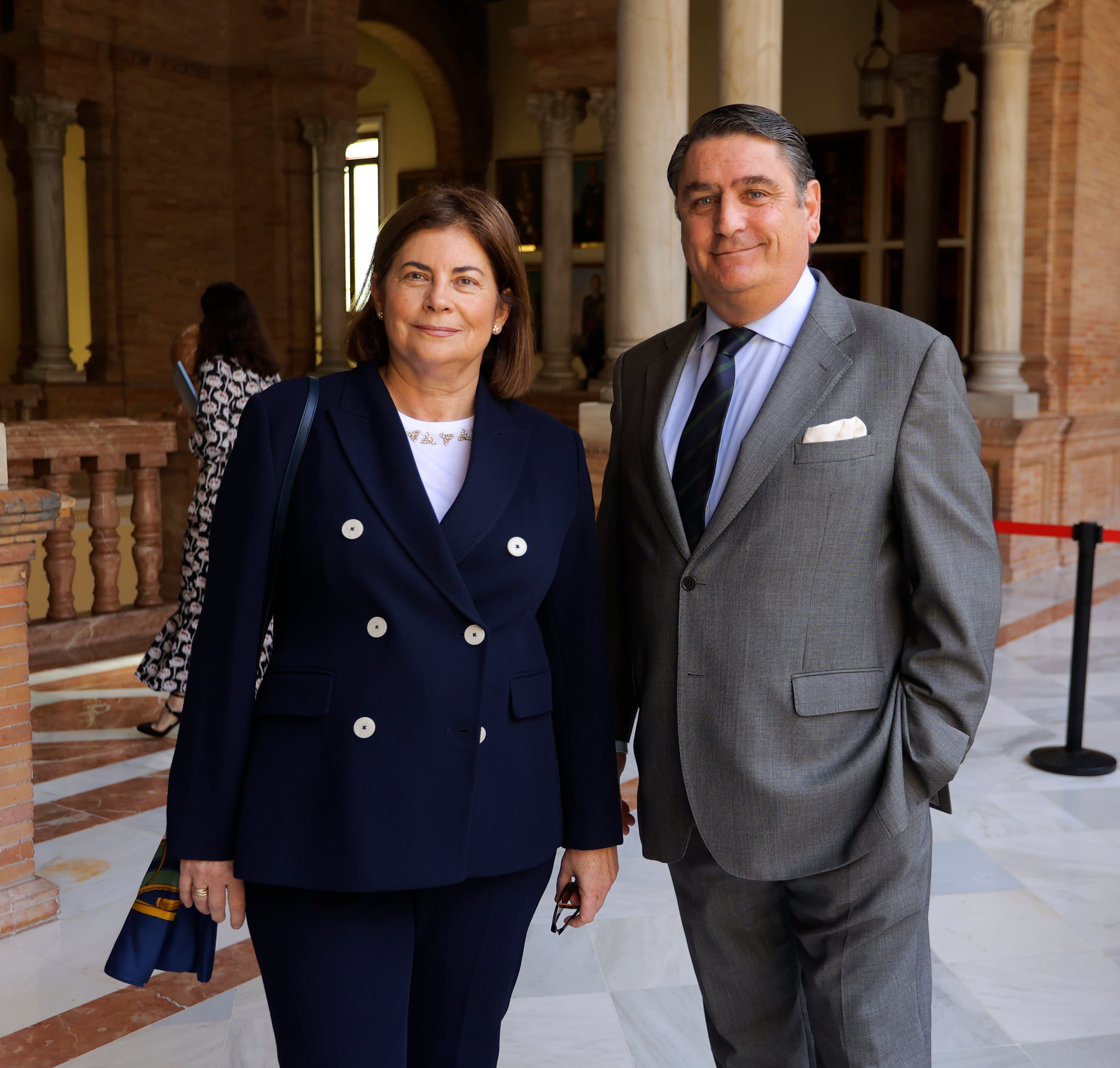 María Yñiguez y Juan Carlos Núñez