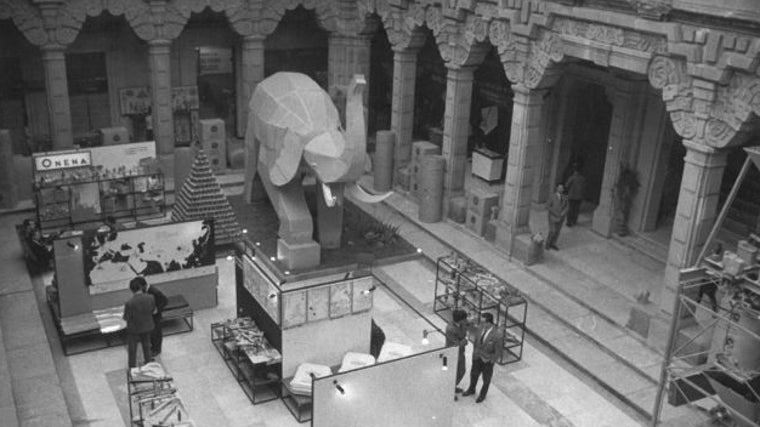Pabellón de la Feria de Muestras Iberoamericana de 1961