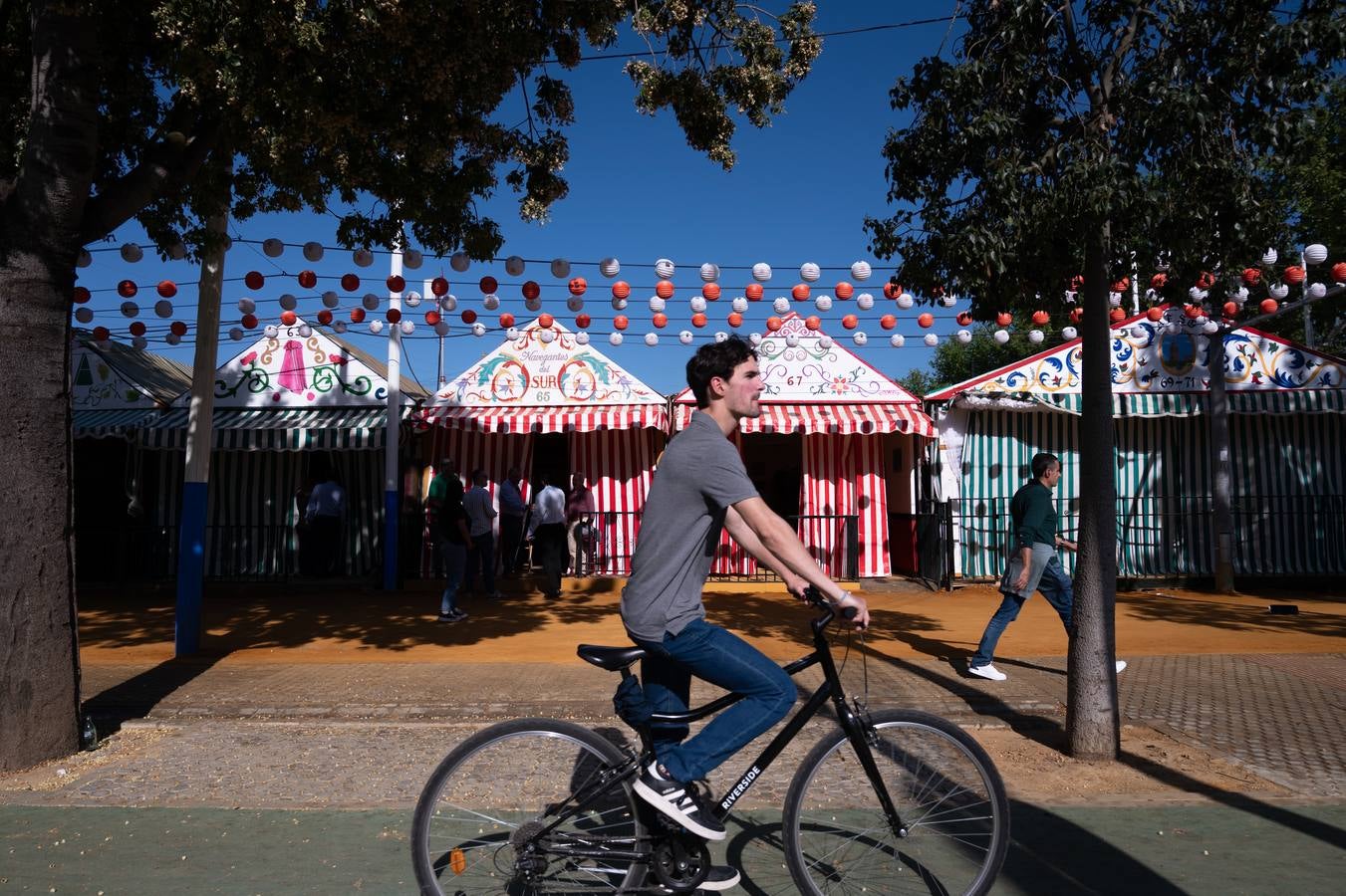 Ambiente del Real este viernes previo al día del pescaíto