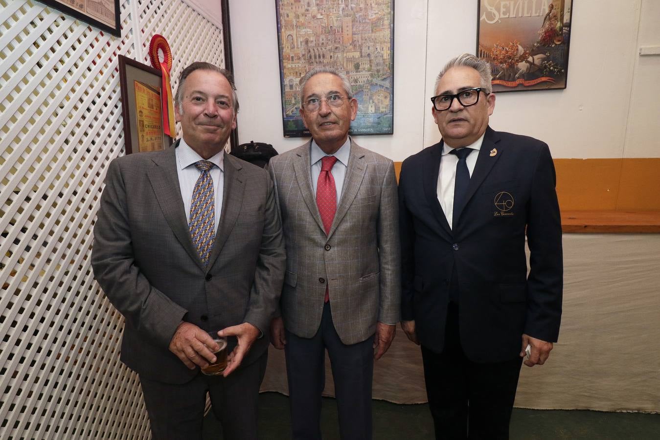 Joaquín Torres, Roberto Lázaro y Álvaro Gutiérrez