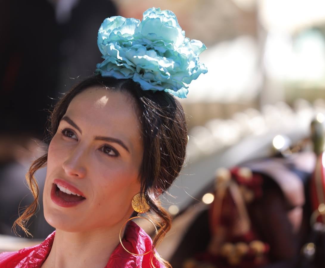 Ambiente en el real durante el domingo de Feria