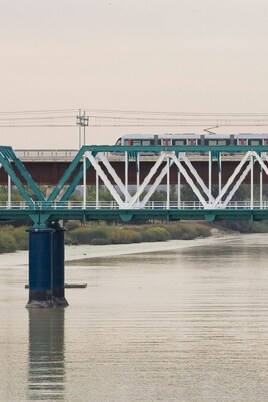 El puente de hierro de San Juan tendrá un carril Bus-VAO
