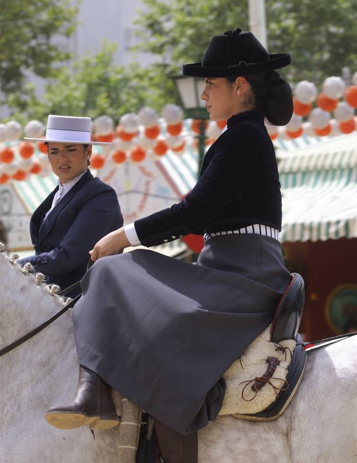 Ambiente en el real durante el miércoles de la Feria de Abril 2024