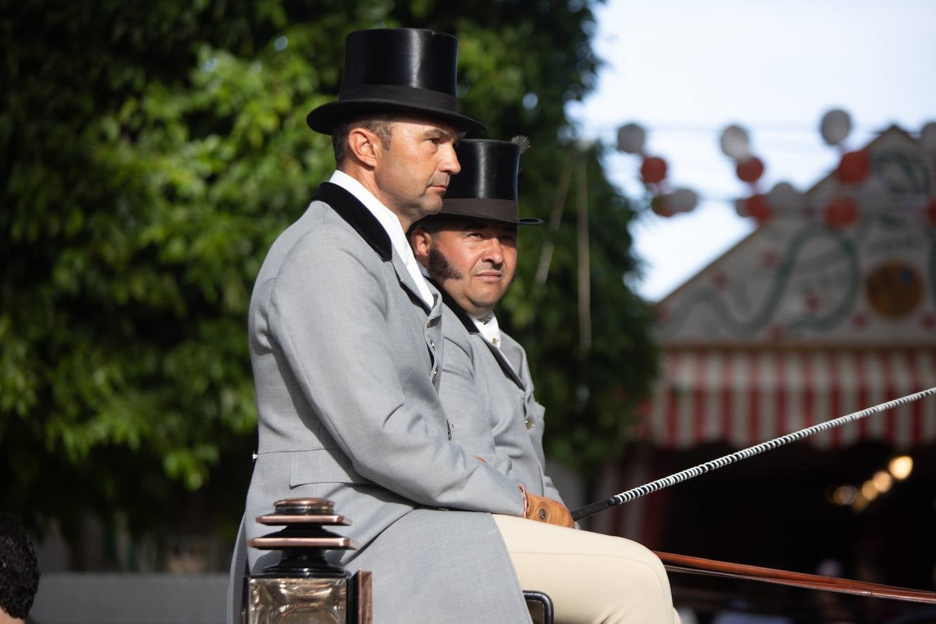 Ambiente en el real durante el miércoles de la Feria de Abril 2024
