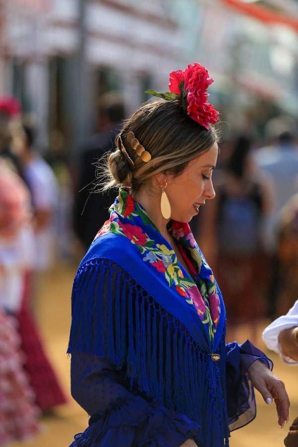 Ambiente en el real durante el miércoles de la Feria de Abril 2024