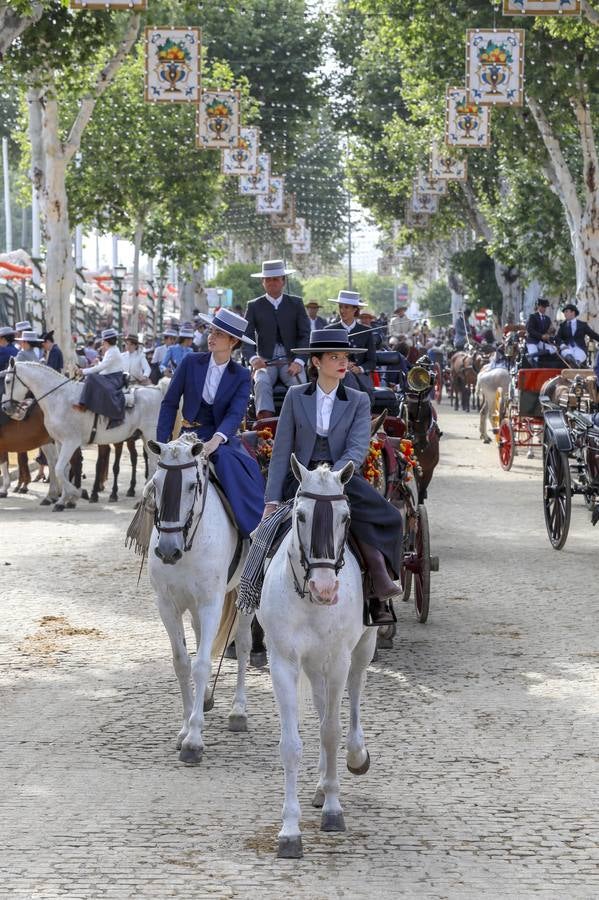 Ambiente en el real durante el miércoles de la Feria de Abril 2024