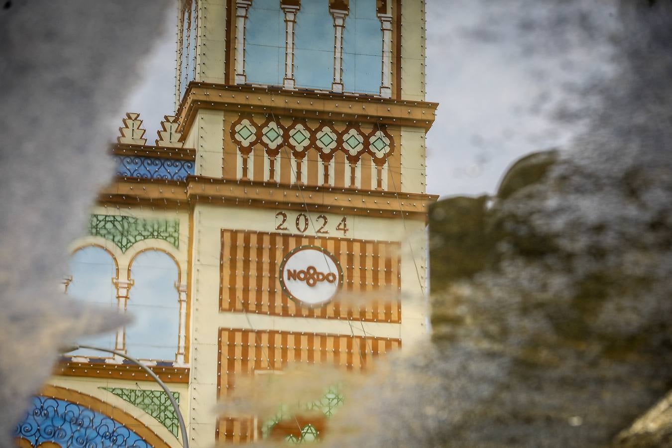 Ambiente en el real durante el viernes de la Feria de 2024