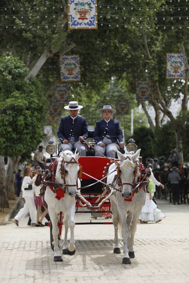 Ambiente en el real durante el viernes de la Feria de 2024