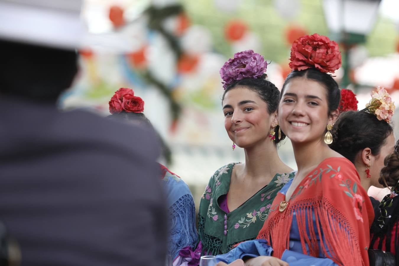 Ambiente en el real durante el viernes de la Feria de 2024