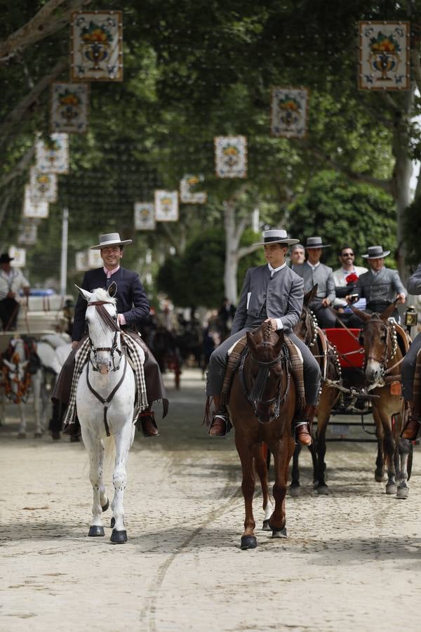 Ambiente en el real durante el viernes de la Feria de 2024