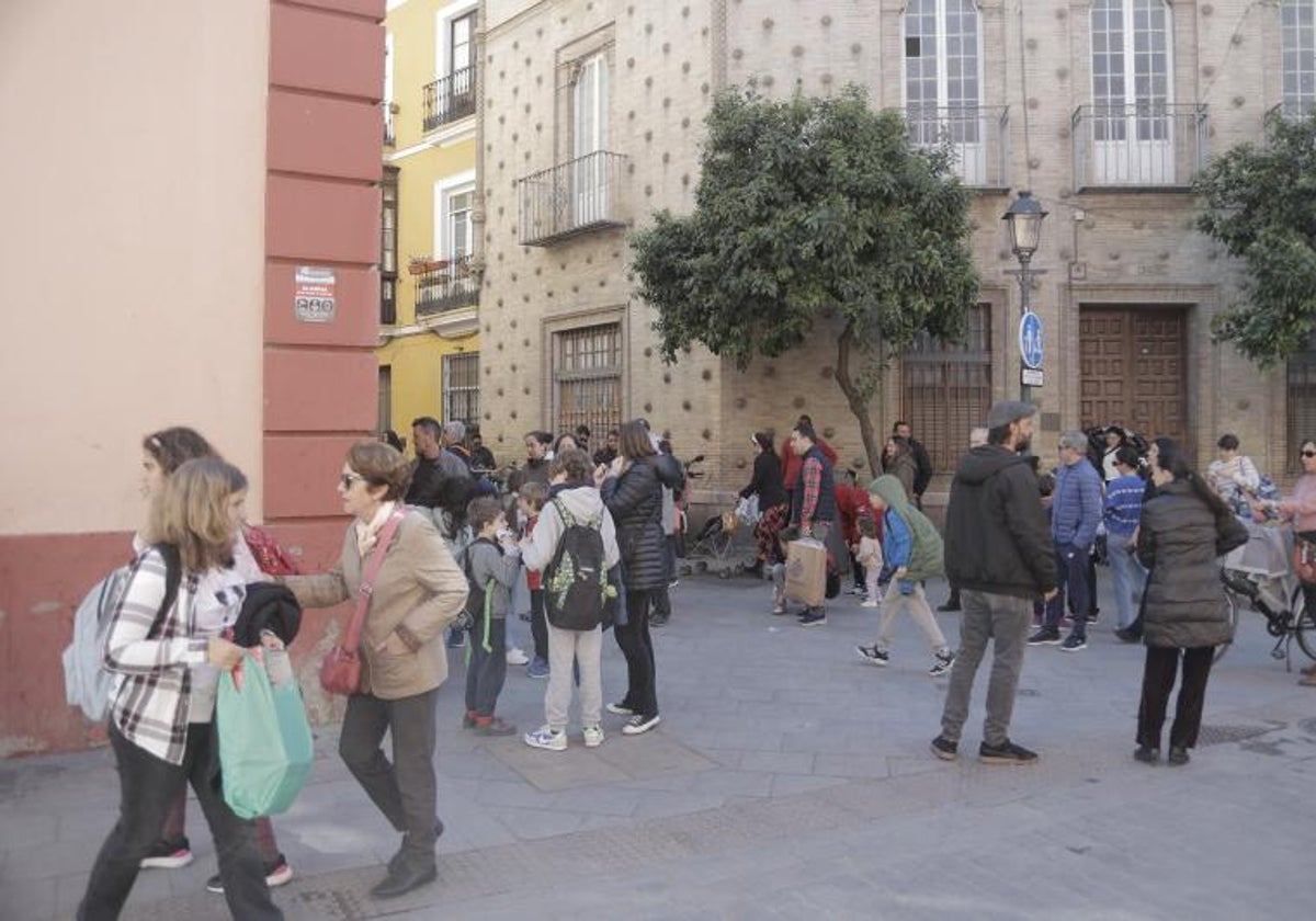 Un colegio de Sevilla