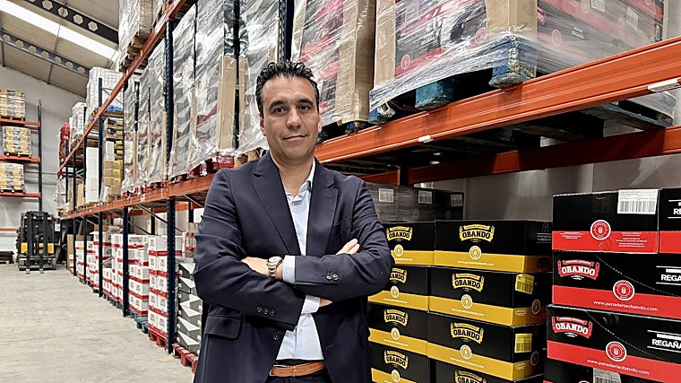 Jaime Obando en las instalaciones de la compañía, que doblarán su tamaño el año que viene
