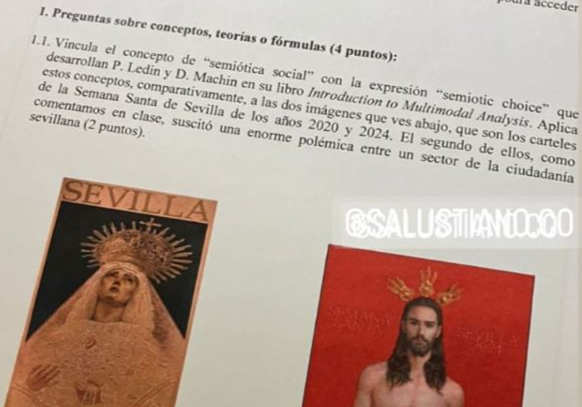 Detalle de la prueba a la que tuvieron que enfrentarse los alumnos de la universidad Ramón Llull