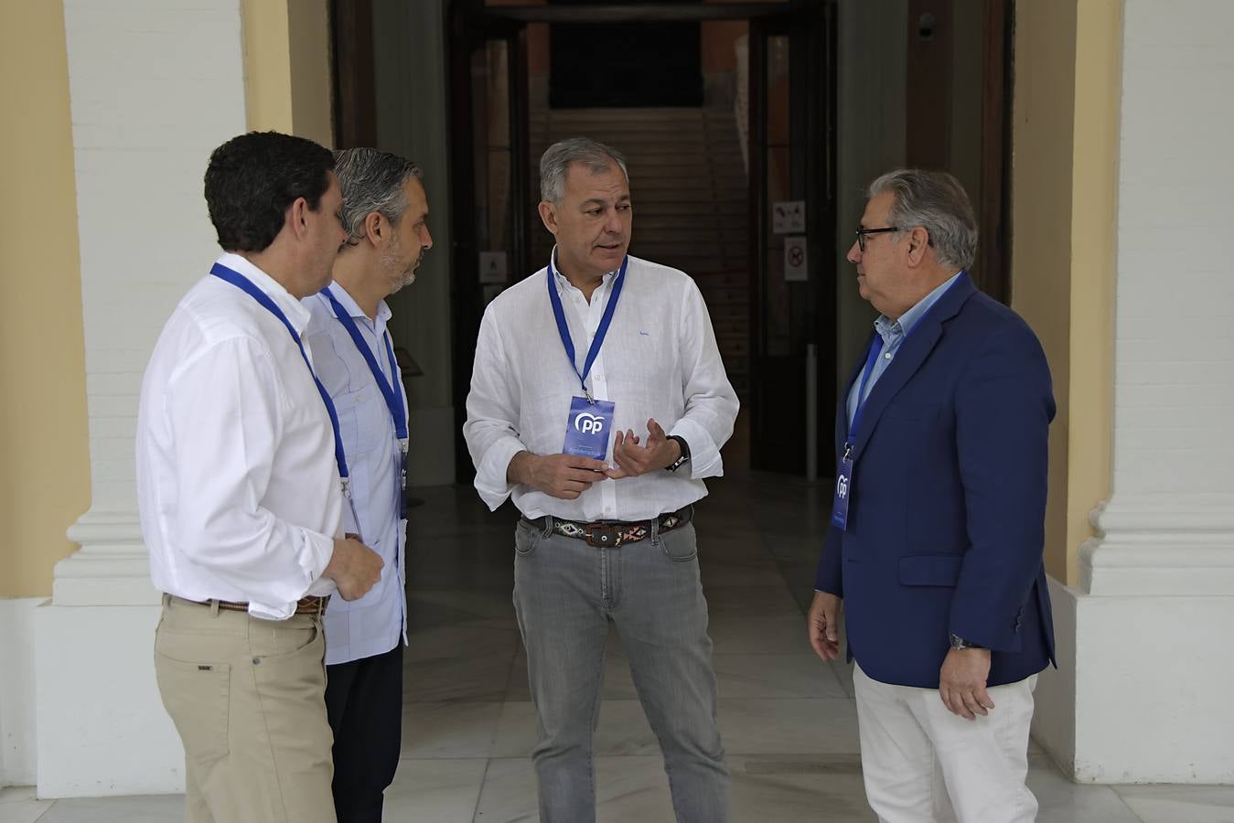 Ambiente tranquilo durante esta jornada electoral en Sevilla