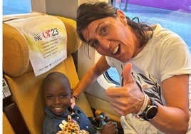 María, la niña huérfana de Uganda que una cooperante se trajo a Sevilla: «Su abuelo me dijo que moriría en el orfanato»