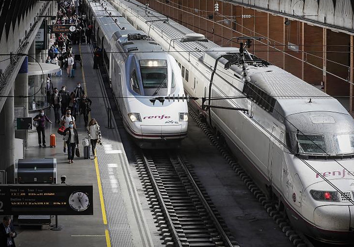 Una imagen de la estación de Santa Justa