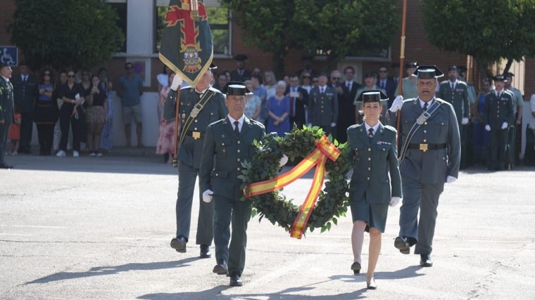 Homenaje a los agentes de la Guardia Civil fallecidos