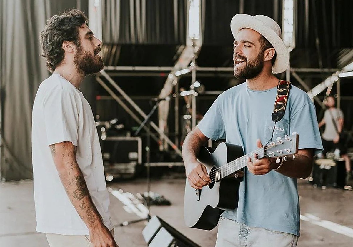 Marcos y Jaime Soto forman el dúo musical Mi hermano y yo