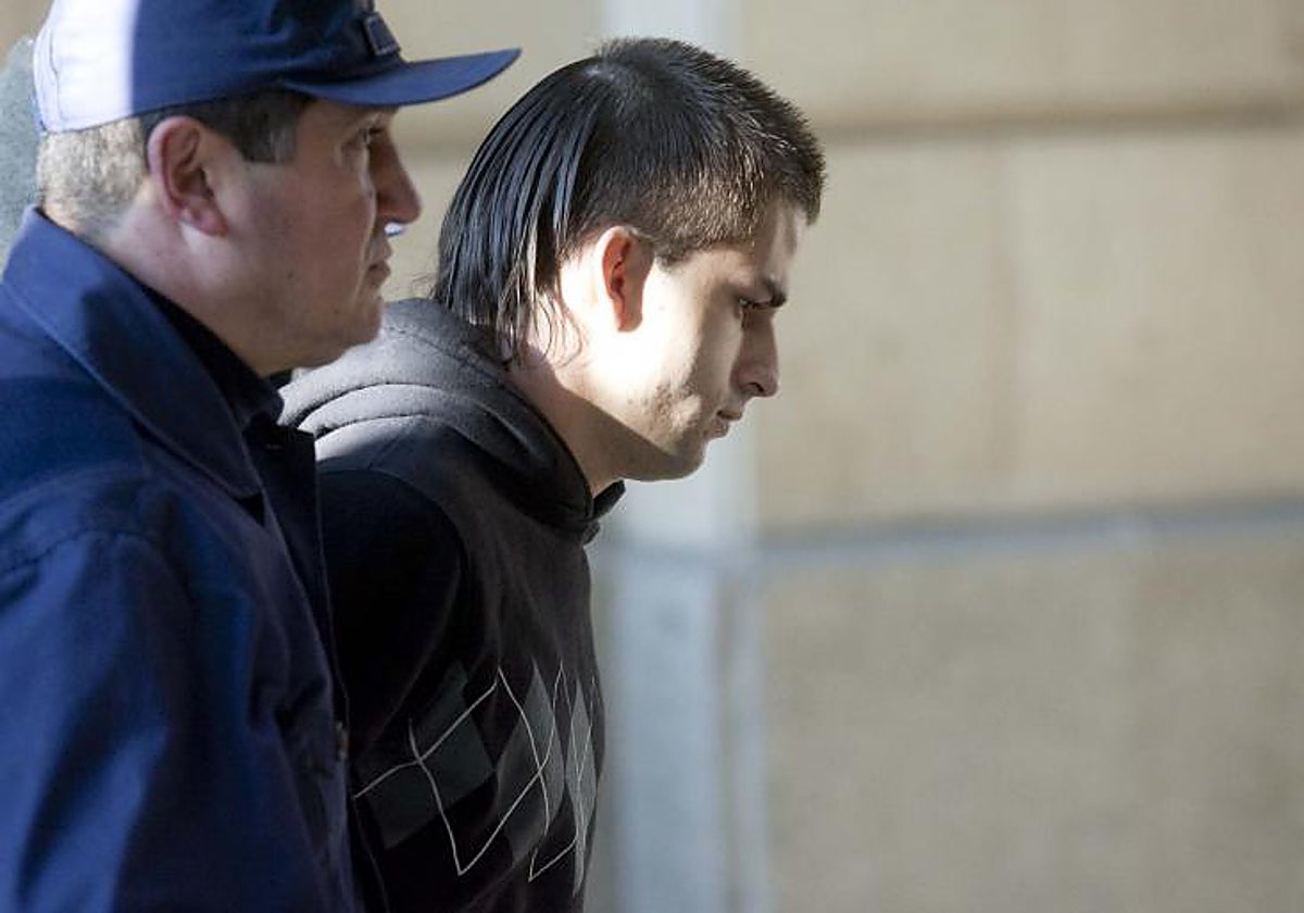 Miguel Carcaño en los juzgados de Sevilla