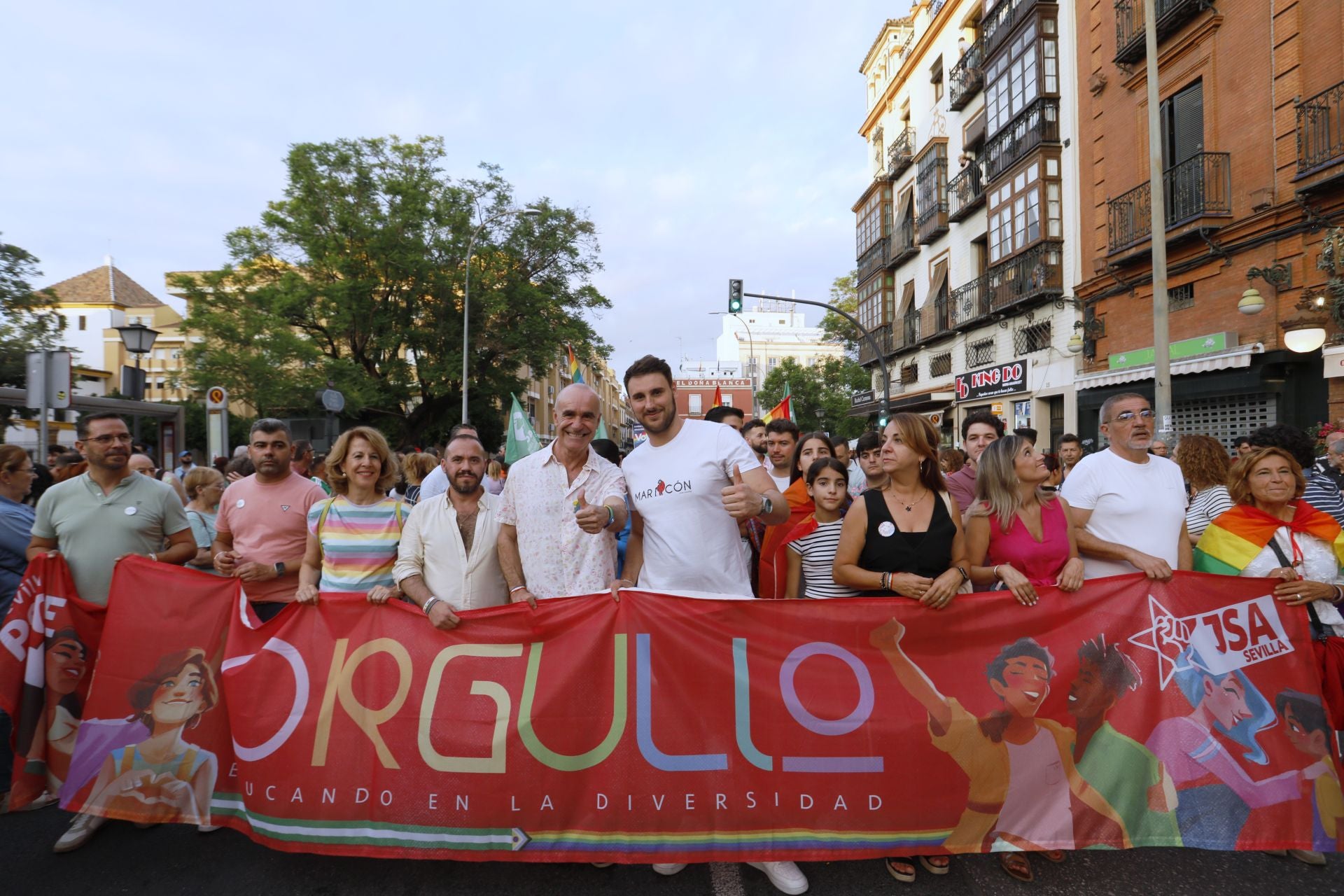 Sevilla celebra la marcha del Orgullo LGTBI+