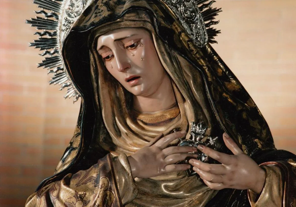 La Virgen del Mayor Dolor, titular de la parroquia