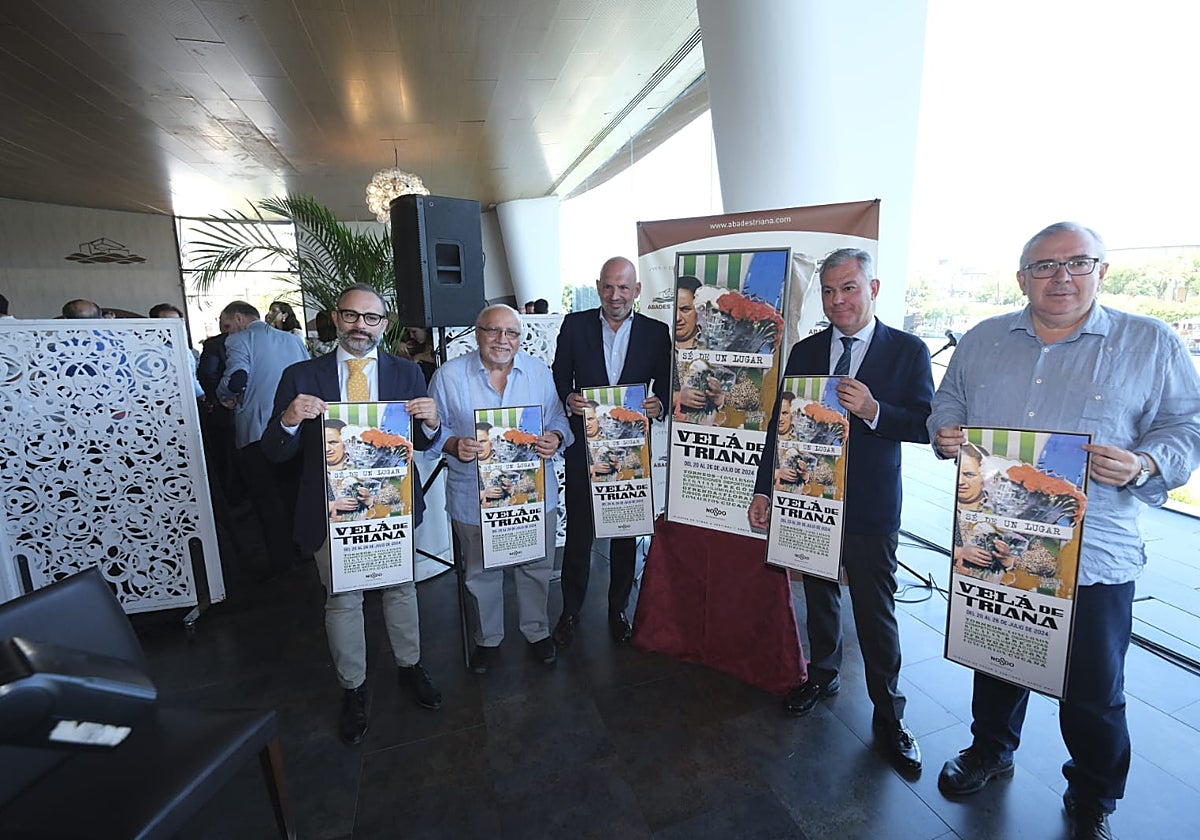 Presentación del cartel de la Velá de Triana 2024