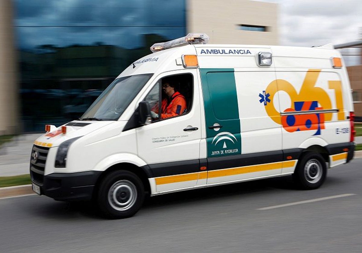 Ambulancia del sistema Andaluz de Salud