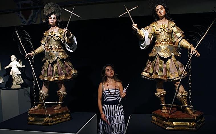 Imagen principal - Luisa Roldán, pionera del arte y en el Museo Nacional de Escultura