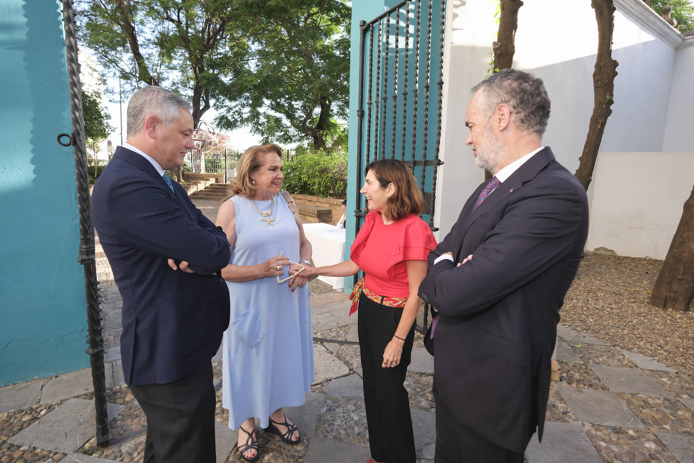 Alberto García Reyes, Concha Yoldi, Rocío Blanco y Carlos Ortiz