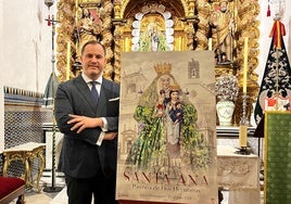 Este jueves empiezan los cultos dedicados a Santa Ana con el besamanos en la parroquia de Santa María Magdalena de Dos Hermanas