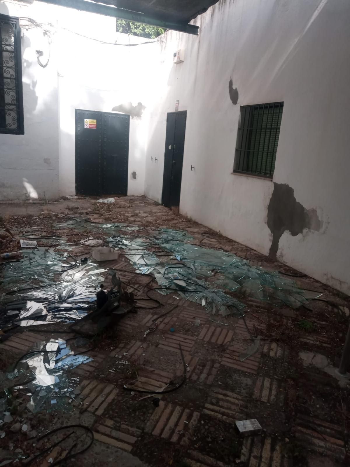 En imágenes, el estado en el que ha quedado el Pabellón de Marruecos de la Exposición del 29